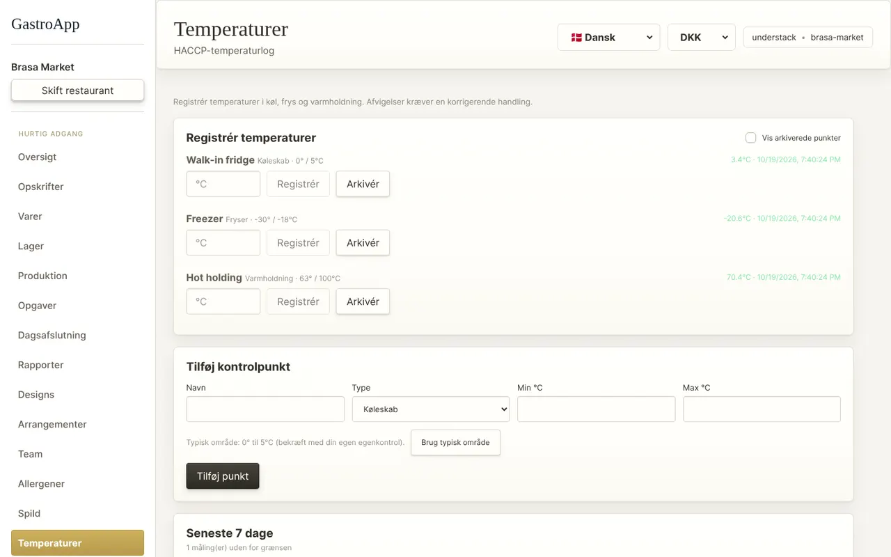 Temperaturlog